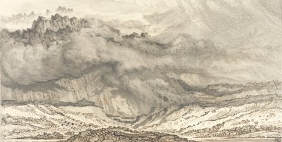 Snowdon, An Approaching Storm, 1853 by James Ward